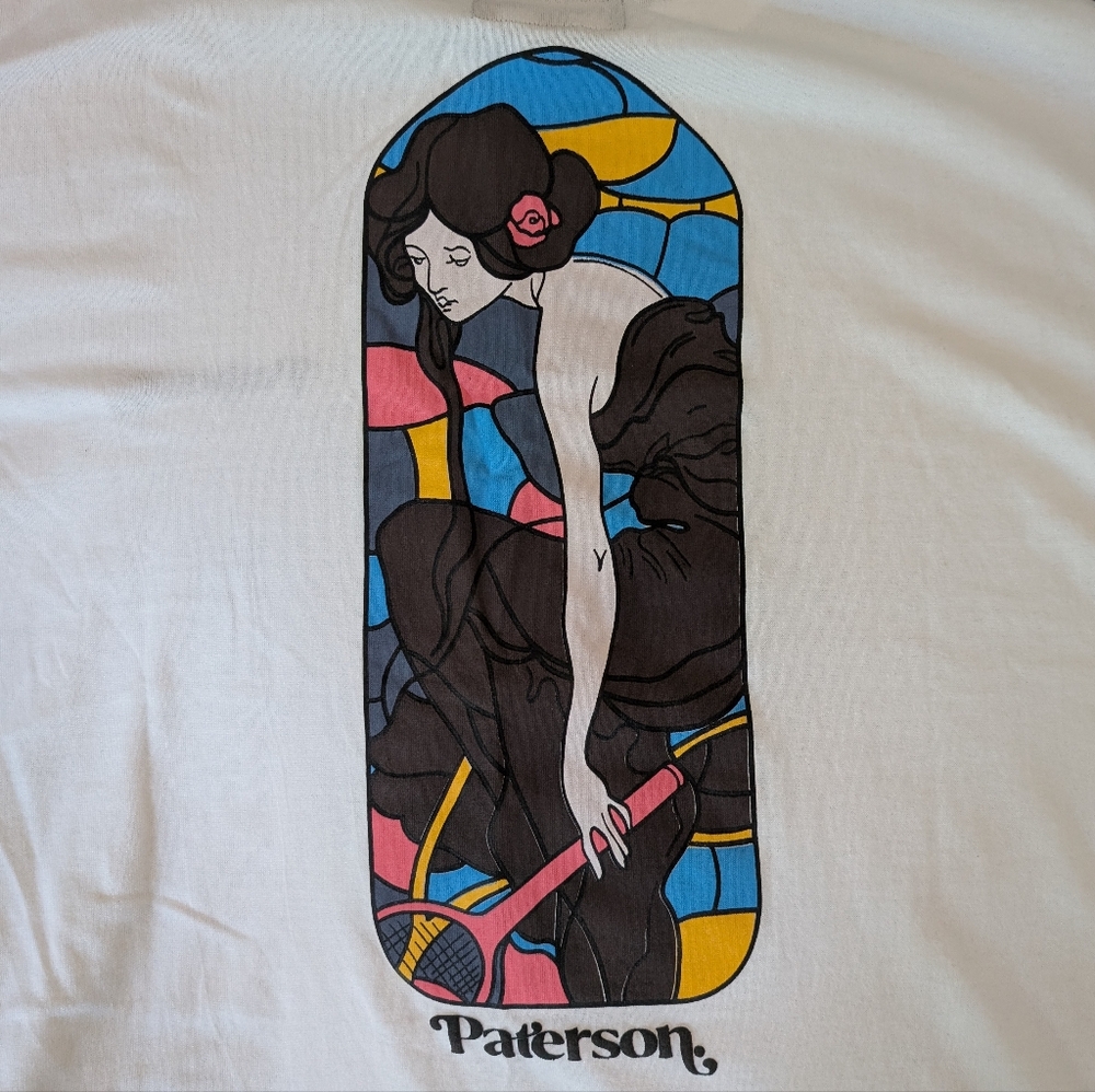 Paterson Stained Glass Graphic T-Shirt L